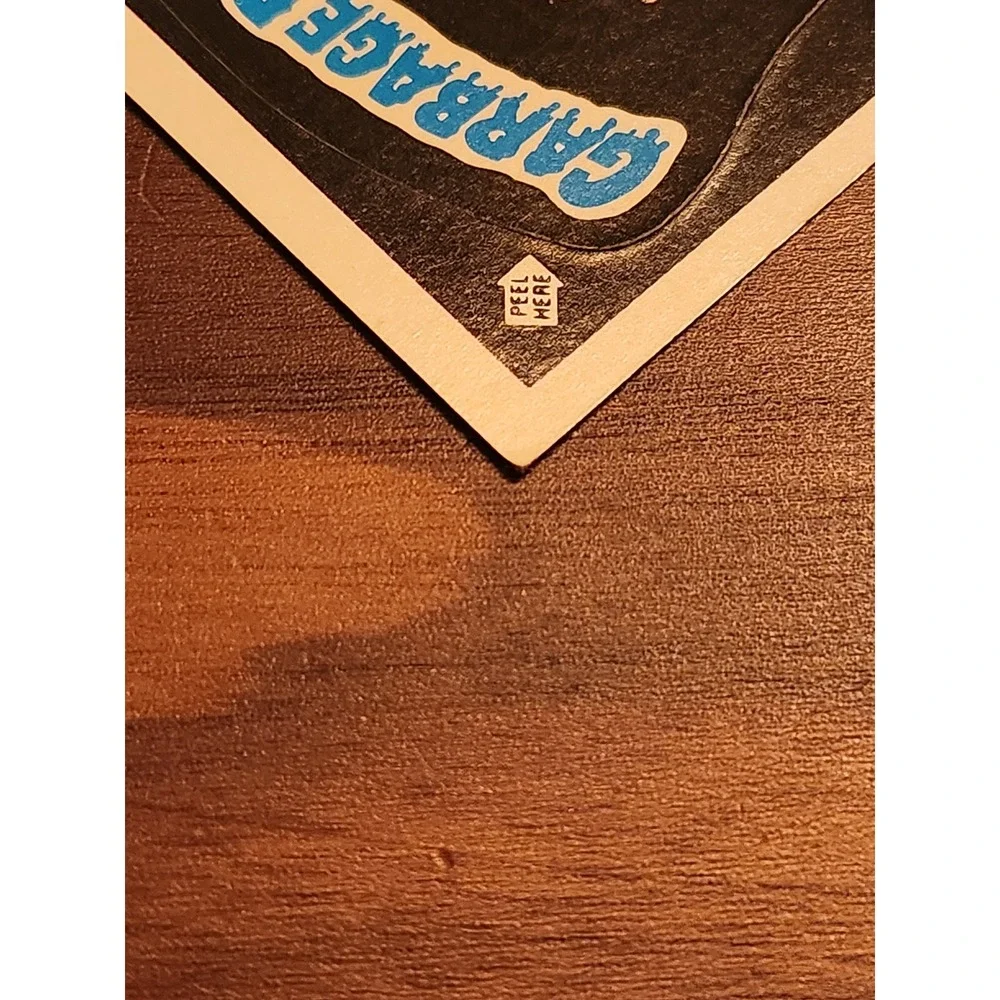 Garbage Pail Kids 1985 Series 1 Corroded Carl Crater Chris 19a 19b Matte Back